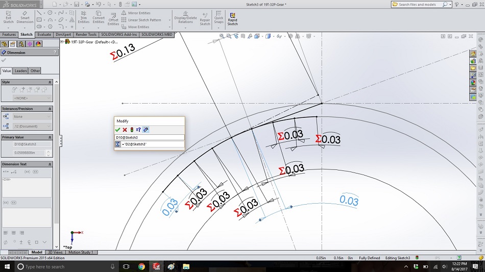 Creating Involute Gears in CAD | Fictiv